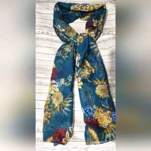 Nadine West Floral Scarf, Wrap, Sarong, Shawl, Cover-up - New With Tags